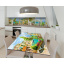 Наклейка 3Д виниловая на стол Zatarga «Встреча на Лазурном берегу» 600х1200 мм для домов, квартир, столов, Луцк
