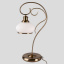 Настольная лампа барокко декоративная Brille 60W BKL-340 Латунь Николаев