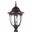 Вуличний ліхтар Brille 60W GL-03 Коричневий у класичному стилі Виноградів