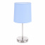 Настольная лампа минимализм с абажуром Brille 60W TL-183 Никель Херсон