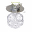 Декоративный точечный светильник Brille 20W HDL-G130 Хром 162295 Хмельницький