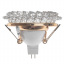 Декоративный точечный светильник Brille 40W HDL-G241 Золотистый 36-141 Хмельницький
