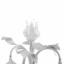 Настольная лампа флористика Brille BKL-199 Белый Полтава