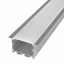 Профиль алюминиевый для светодиодной ленты 2м Brille BY-050 Белый 33-521 Ромни