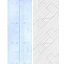 Самоклеющаяся пленка Sticker Wall SW-00001223 Белая с орнаментом 0,45х10м Весёлое