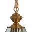 Светильник уличный подвесной Brille 60W GL-39 Золотистый Костопіль