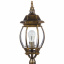 Вуличний ліхтар Brille 60W GL-02 Бронзовий у класичному стилі Луцьк