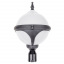 Вуличний ліхтар Brille 60W GL-04 Чорний корпус, білий плафон Житомир