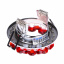 Декоративный точечный светильник Brille HDL-G198 Красный L13-059 Сумы