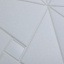 Самоклеящаяся 3D панель 3D Loft Белый ромб 700x700x6,5 мм Дніпрорудне