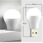 Лампа светодиодная USB Lesko для повербанка Тёплый свет Сумы