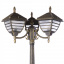 Уличный фонарь в классическом стиле Brille 60W GL-75 Бронзовый Каменское
