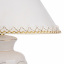 Настольная лампа прованс с абажуром Brille 40W TL-59 Белый Виноградів