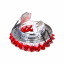 Декоративный точечный светильник Brille HDL-G196 Красный L13-049 Кропивницький