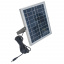 Прожектор на солнечной батарее Brille LED IP65 20W HL-42 Черный 32-571 Чернівці