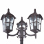 Вуличний ліхтар у класичному стилі Brille 60W GL-76 Коричневий Сміла