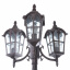 Вуличний ліхтар у класичному стилі Brille 60W GL-76 Коричневий Новомиколаївка