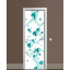 Наклейка на дверь Zatarga «Бирюзовые сферы» 650х2000 мм виниловая 3Д наклейка декор самоклеящаяся Ивано-Франковск