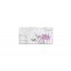 Наклейка виниловая на стол Zatarga "Жемчуг Фиолетовые Цветы" 600х1200 мм Киев