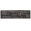 Самоклеящаяся 3D панель Sticker Wall SW-00001374 Камень черный 1115х300х11мм Черноморск