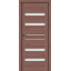 Дверне полотно MS Doors GEORGIA 80см дуб класичний скло сатин Івано-Франківськ