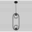 Подвесной светильник с двумя прозрачными шарами 15 см Lightled 916-38-2 BK+CL Харьков