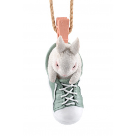 Декоративна фігурка Engard Кролик у черевику 22х9х19 см (KG-24)