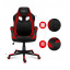 Комп'ютерне крісло HUZARO Force 2.5 Red тканина Ровно