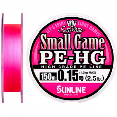 Шнур Sunline Small Game PE-HG 150м 0.15 3LB 1.2кг (1658-08-79) Рівне