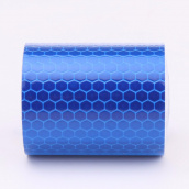 Самоклеюча світловідбивна стрічка Eurs 5 х 100 см Blue (TYU56783)
