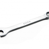 Ключ ріжково-накидний СИЛА CrV 18 мм (031309)