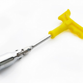 Ключ свічковий СИЛА 16x250 мм професійний з посиленою ручкою (041255)
