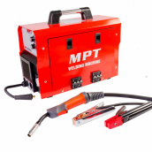 Апарат зварювальний напівавтомат інверторного типу MPT 50-200 А 1.6-4.0 мм аксесуари 6 шт MIG2005