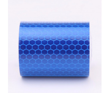 Самоклеюча світловідбивна стрічка Eurs 5 х 100 см Blue (TYU56783)