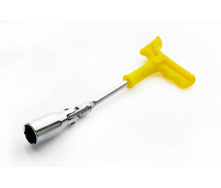 Ключ свечной СИЛА 16x250 мм профессиональный с усиленной ручкой (041255)