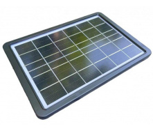 Сонячний зарядний пристрій GDSuper GD-100 6V 8W Black (3_03092)