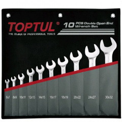 Набір ключів ріжкових 6-32 мм TOPTUL 10 шт GPCJ1001 Одеса