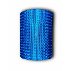 Светоотражающая самоклеящаяся лента Eurs 20х300 см Синяя (ETW-B) Львов
