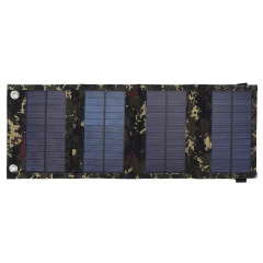 Солнечная панель Solar Power портативная зарядная станция складная с USB 5V - 10W камуфляж (SPH10) Славянск