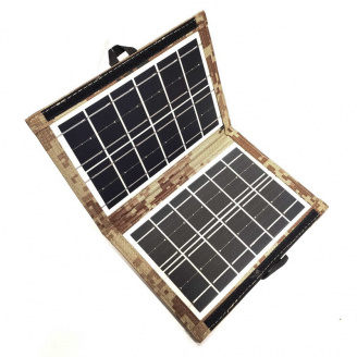 Сонячна панель трансформер CcLamp Solar Panel CL-670 7 Вт Black