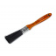 Кисть малярная Polax флейцевая деревянная ручка искусственный черный ворс "Лакра" 1" (09-001) Запорожье