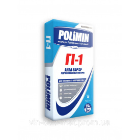 Суміш гідроізоляційна POLIMIN GI-1 25кг (48 шт)