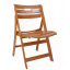 Пластиковый стул складной Фокс коричневый садовый Київ