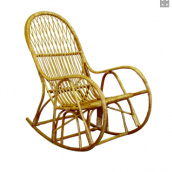 Плетеное кресло-качалка КК-4 ЧФЛИ из лозы