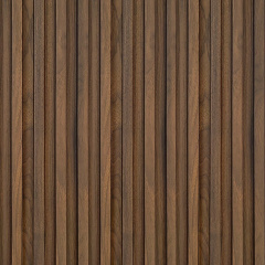 Декоративная стеновая рейка каштан 160x23x3000мм (D) SW-00001536 Камінь-Каширський