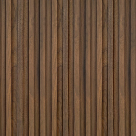 Декоративная стеновая рейка каштан 160x23x3000мм (D) SW-00001536