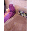 Декоративная 3D панель самоклейка под кирпич светло-фиолетовый 700x770x7мм (015-7) SW-00000058 Харьков