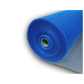 Сетка фасадная 160 г/м2 Masterplast FIBERGLASS (50 м2) стекловолоконная синя