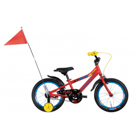 Детский Велосипед 16" Formula FURY 2022 красный с желтым и синим