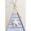 Палатка Вигвам детский c Большими красными перьями с матрасиком и подушкой подвеска звёздочка в подарок 110*110*180 см Черкассы
